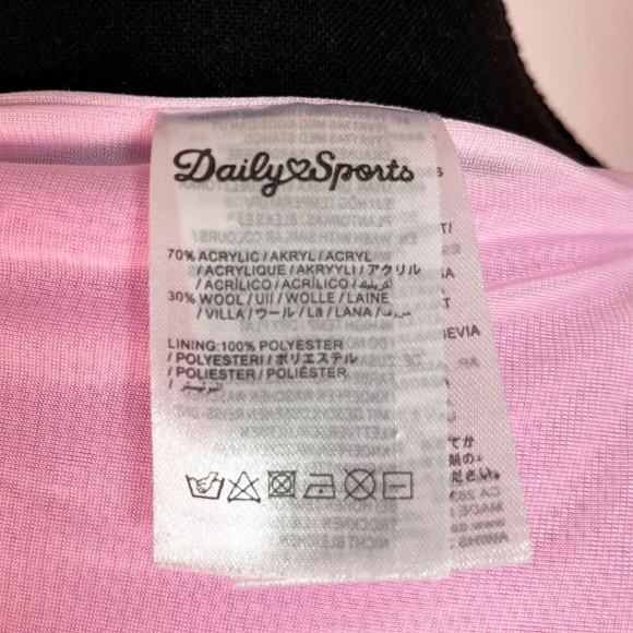 Cable Knit Half-Zip Sweater in Bubblegum Pink - Picture 11 of 11